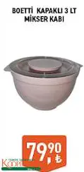 BOETTİ KAPAKLI 3 LT MİKSER KABI BOETTİ KAPAKLI 3 LT MİKSER KABI